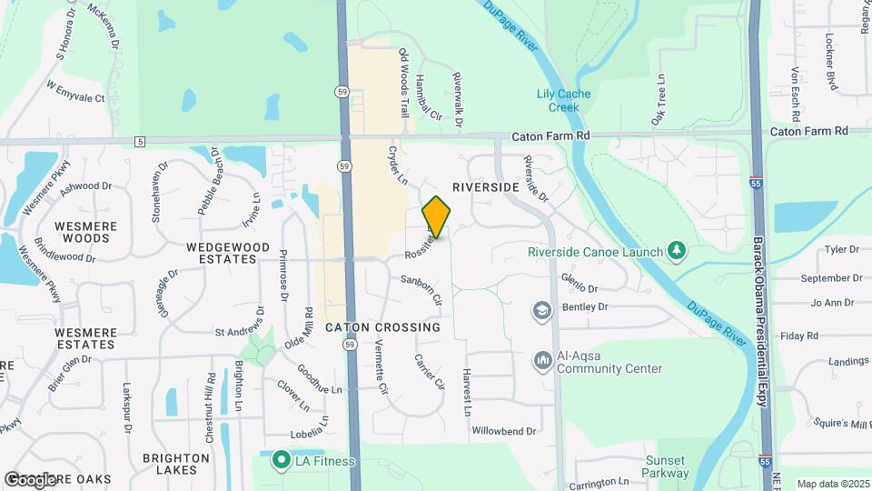 2196 Rossiter Pkwy Map and Location Details