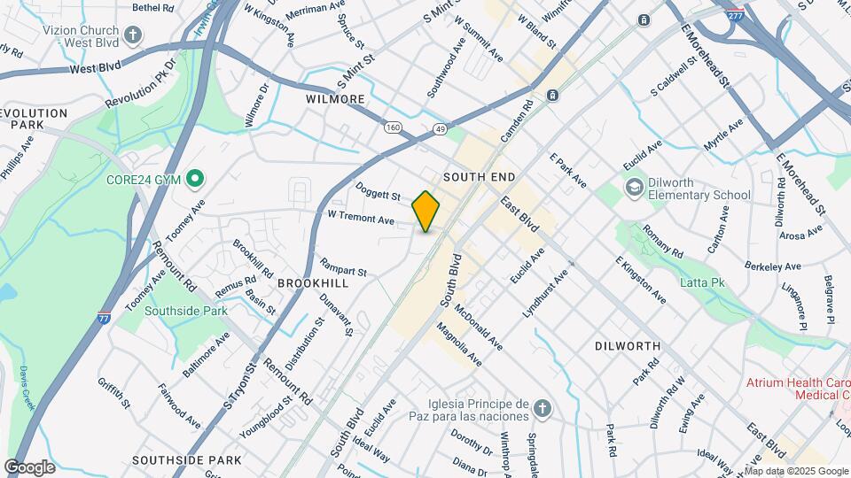 125 W Tremont Ave, Unit A1D Map and Location Details