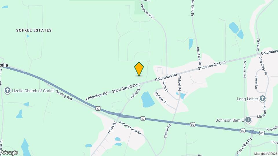 7611 Columbus Rd Mapa y Detalles de la Ubicación