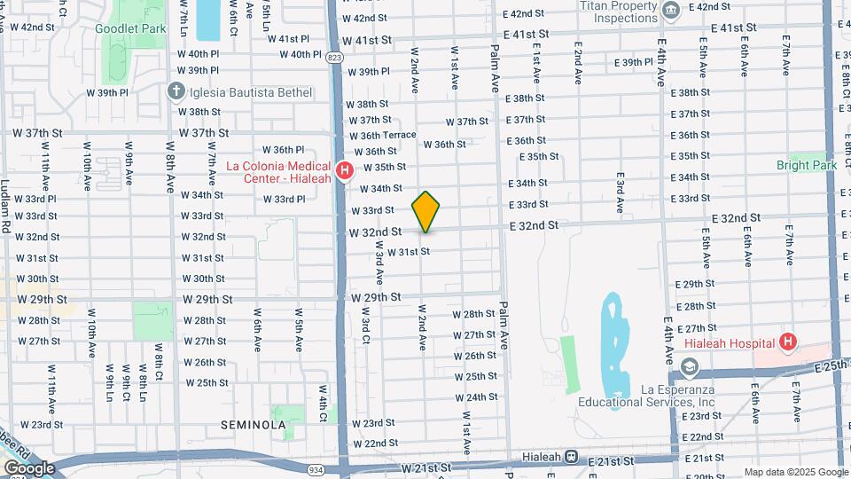 3165 W 2nd Ave Mapa y Detalles de la Ubicación