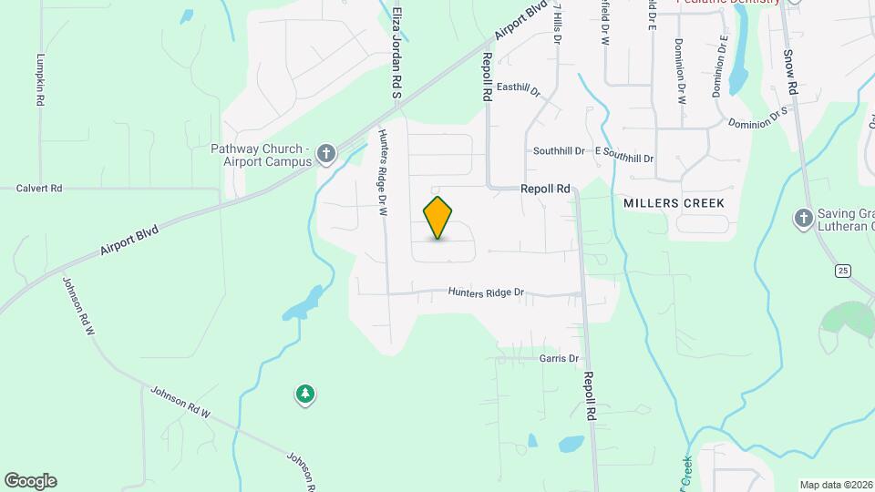 10517 Sand Dune Ave Map and Location Details