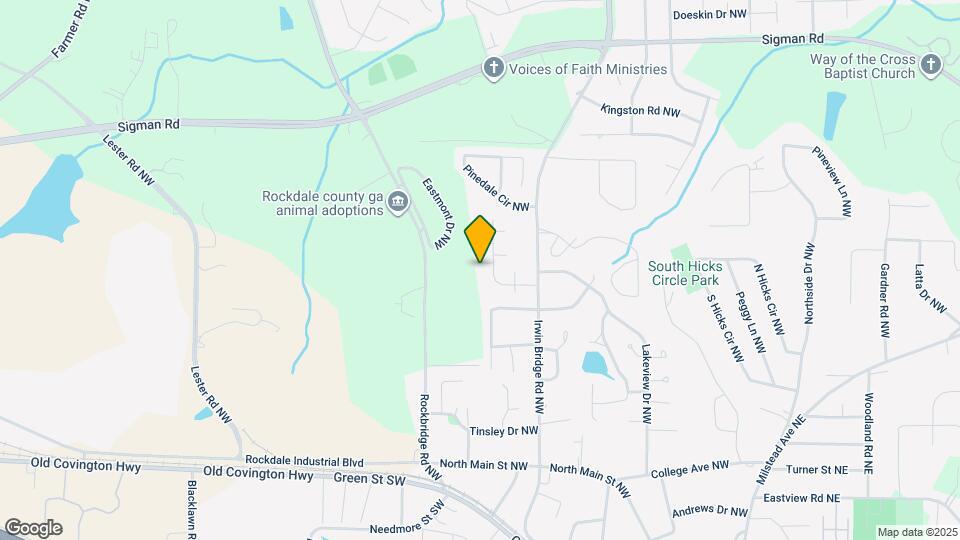 1214 Willow Creek Ct NW Map and Location Details