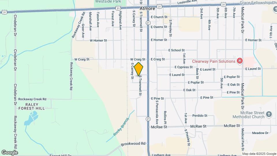 704 S Trammell St Map and Location Details