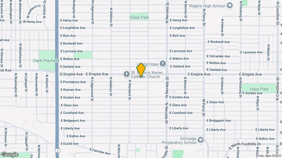 707 E Providence Ave Map and Location Details