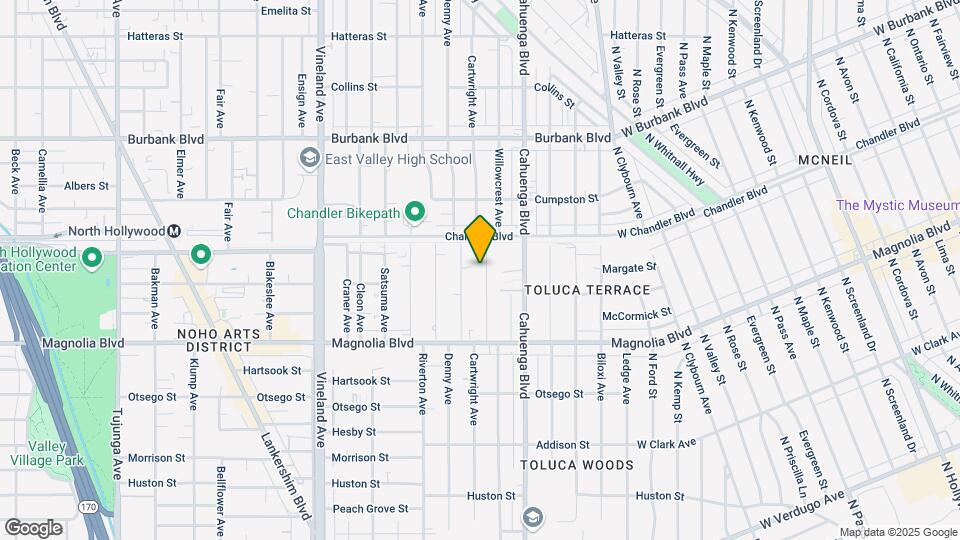5325 Cartwright Ave Map and Location Details