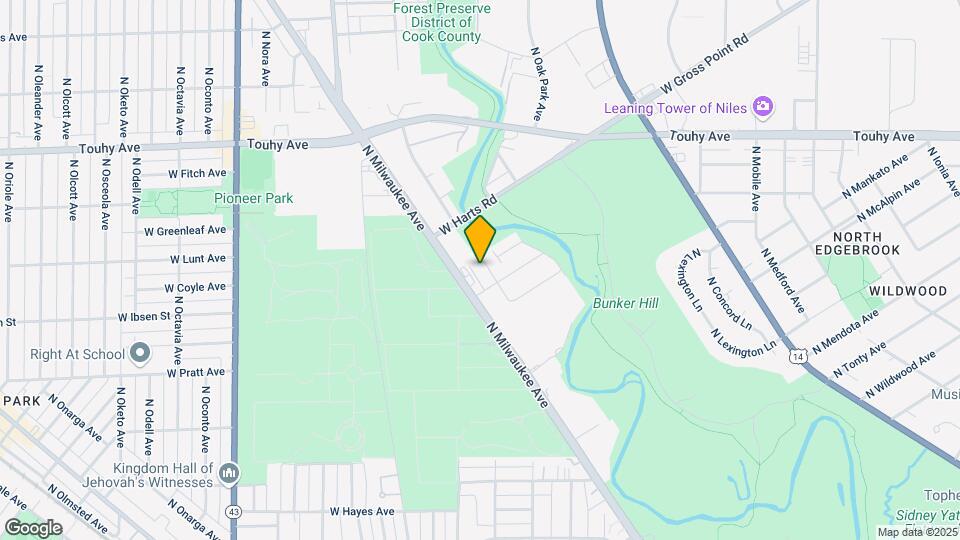 6920 N Rosemary Ln Map and Location Details