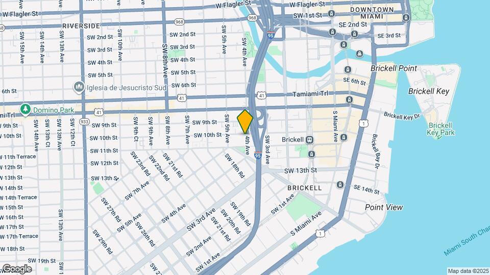 1012 SW 4th Ave Map and Location Details