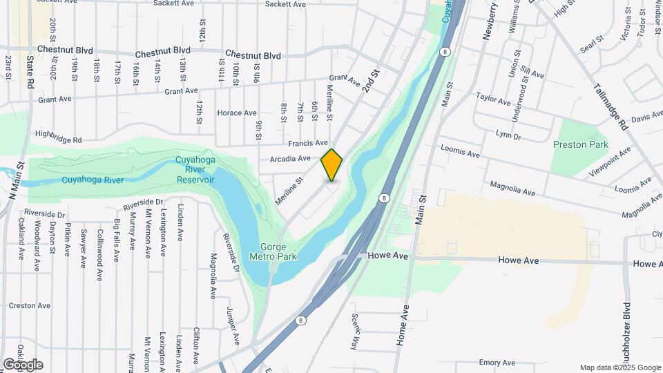 1376 Forest Glen Dr Map and Location Details