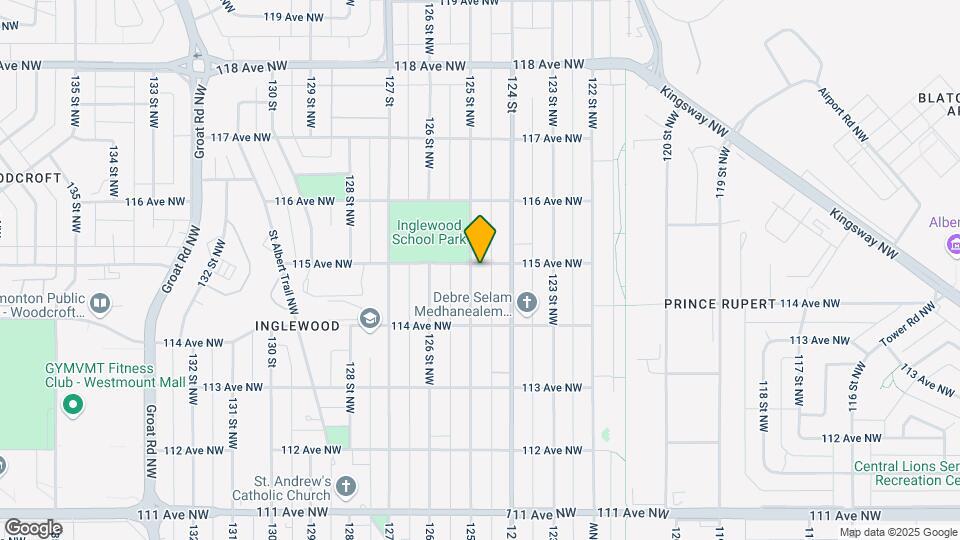 12425 115 Ave NW Map and Location Details
