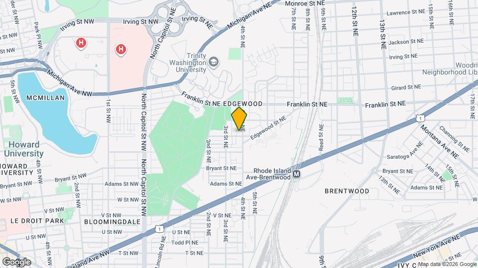 2600 4th St NE Map and Location Details