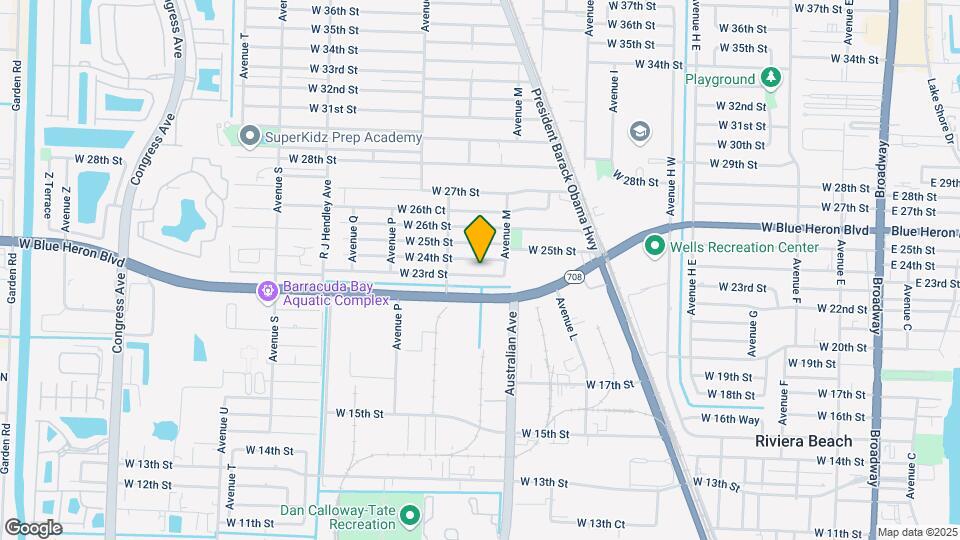 1130 W 23rd St Map and Location Details
