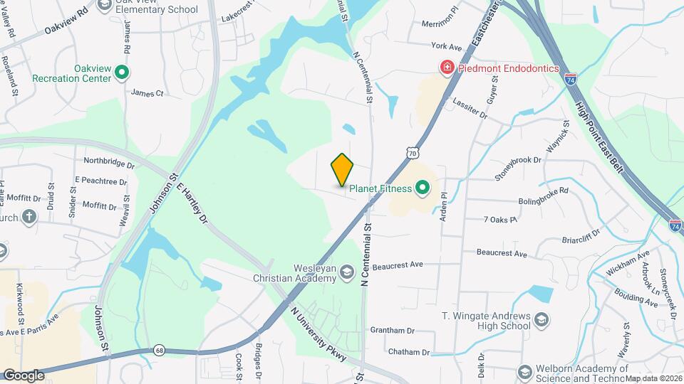 511 Jeanette Ave Map and Location Details