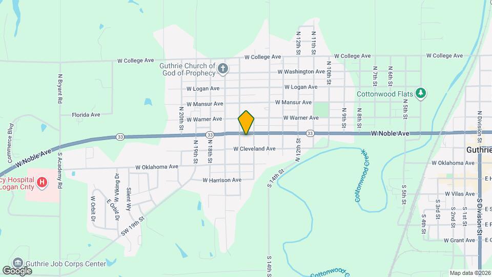 1613 W Noble Ave Map and Location Details