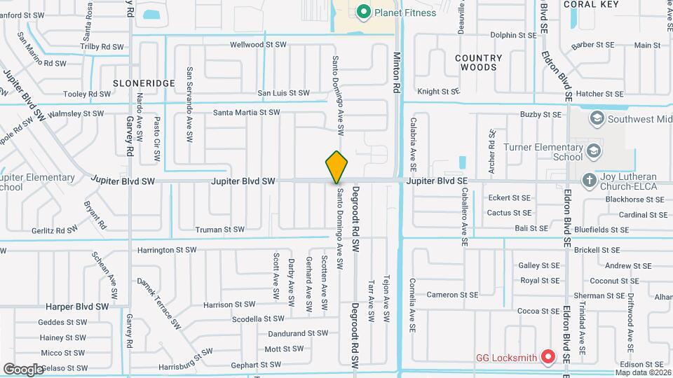 518 Santo Domingo Ave SW Map and Location Details