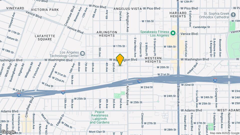 2013 2nd Ave, Unit South Back Map and Location Details