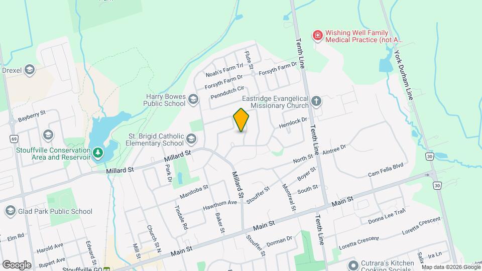 16 Aspen Crescent Map and Location Details