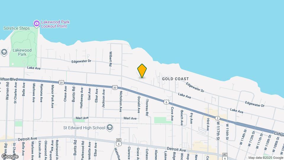 The Carlyle on the Lake Map and Location Details