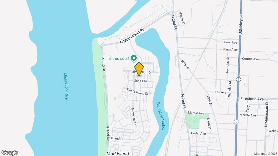 1359 Island Pl E Map and Location Details