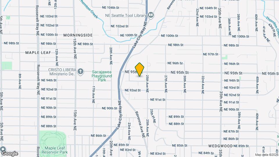 2334 NE 94th St Map and Location Details