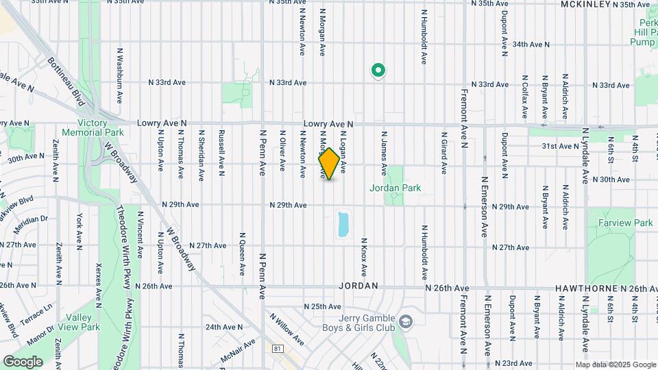2926 Morgan Ave N Map and Location Details