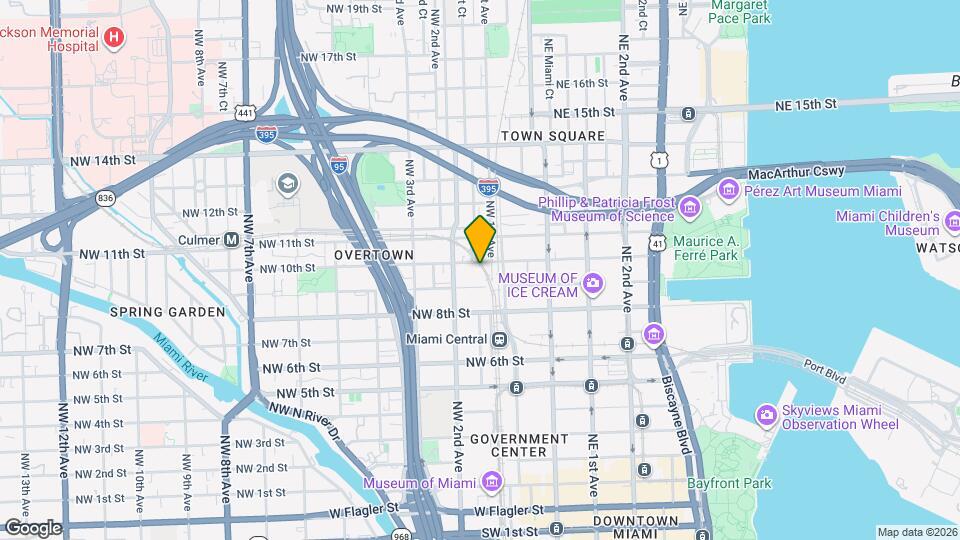 120 NW 10th St Map and Location Details