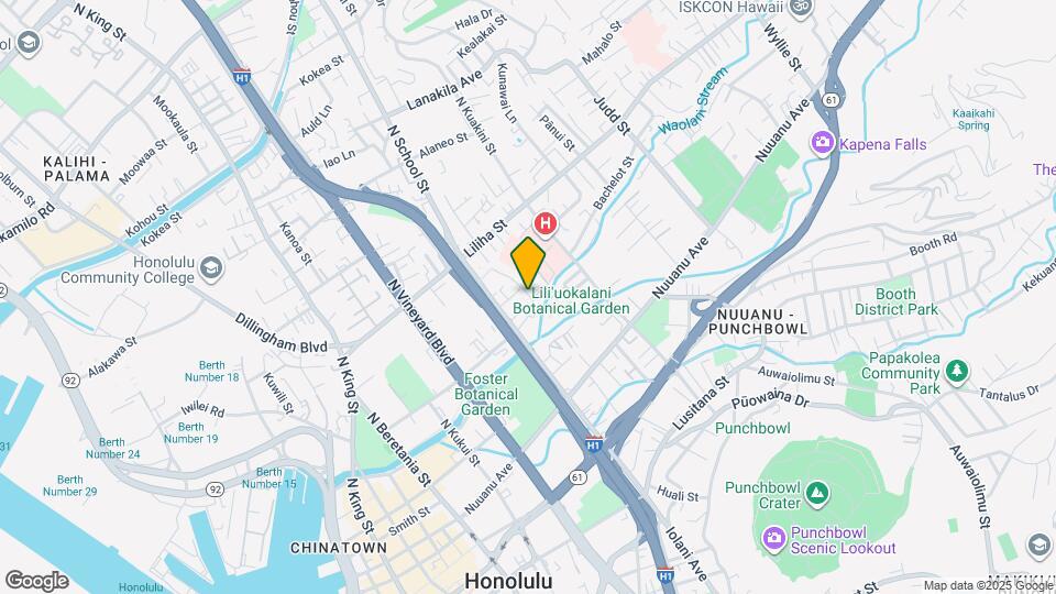 205 Puuhue Pl Map and Location Details