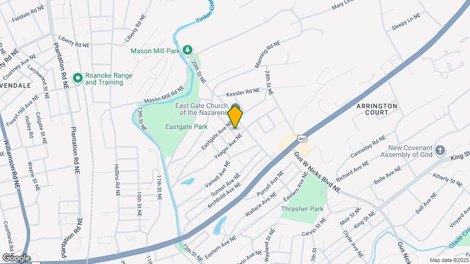 1609 19th St NE Mapa y Detalles de la Ubicación