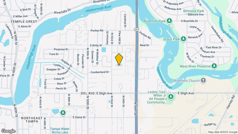 5312 Roberta Ln Map and Location Details