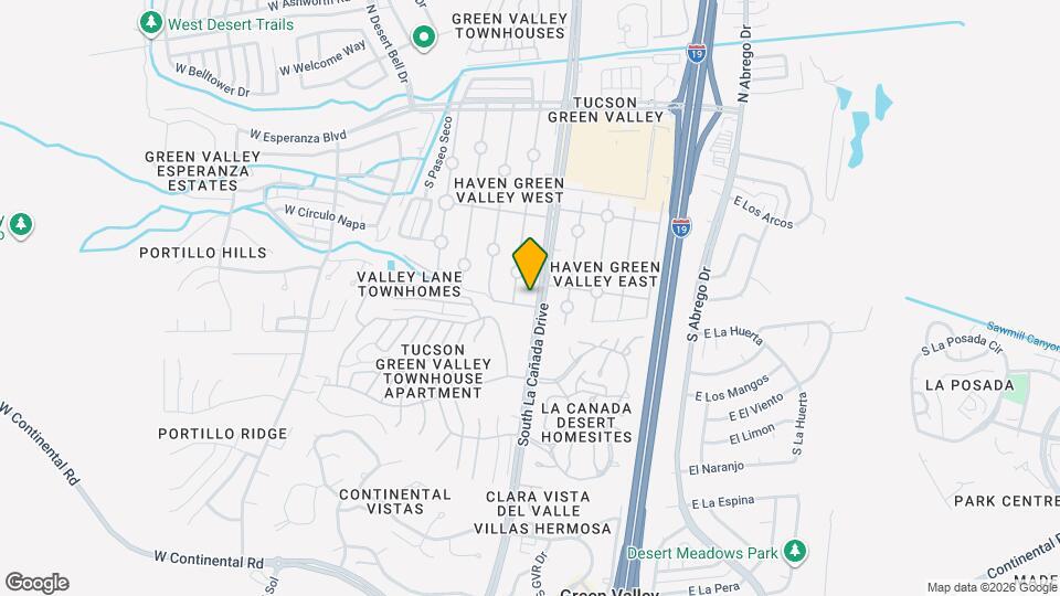 484 S La Canada Dr, Unit 484 s la Canada dr unit b Mapa y Detalles de la Ubicación