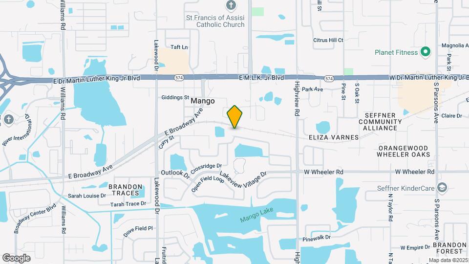 1554 Thistledown Dr Map and Location Details