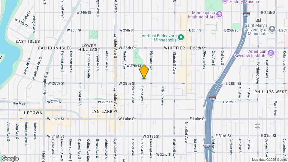 2741 S Grand Ave Map and Location Details