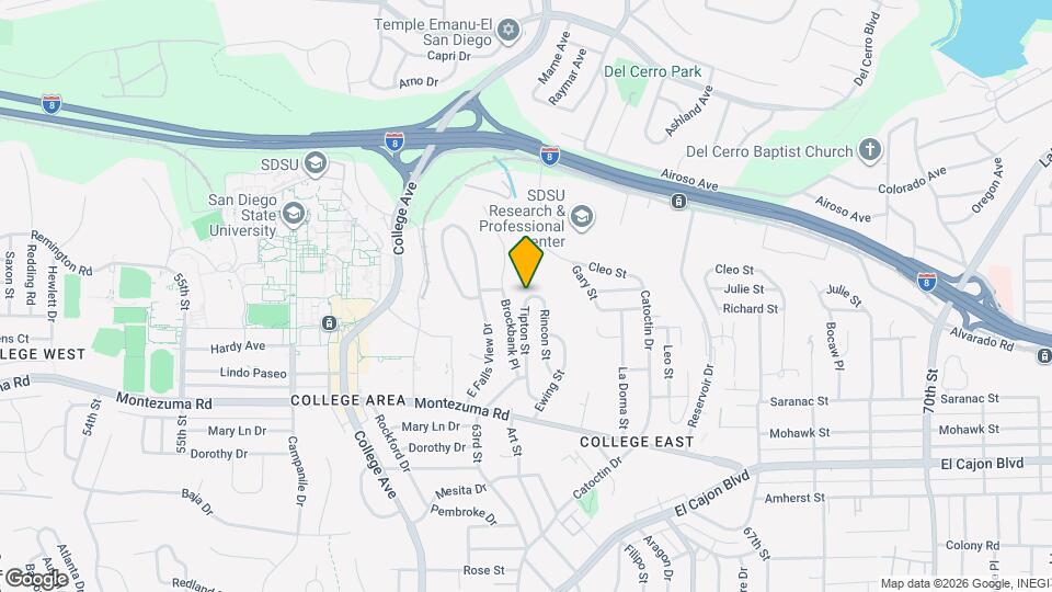 5270 Tipton St Map and Location Details