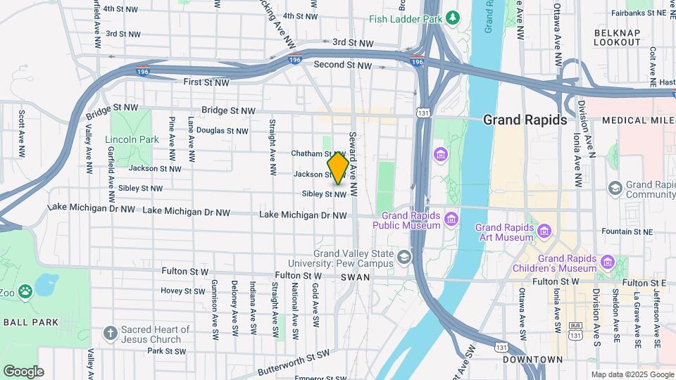 204 Lexington Ave NW Map and Location Details