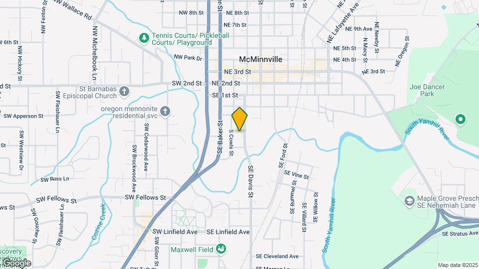 501 SE Davis St Map and Location Details