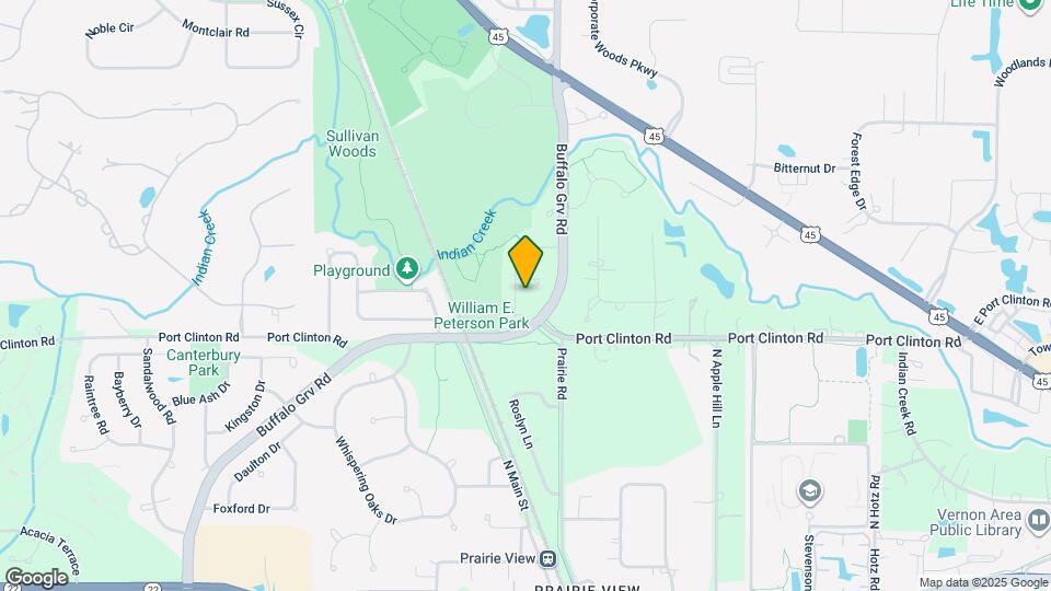 3121 Indian Creek Dr Map and Location Details