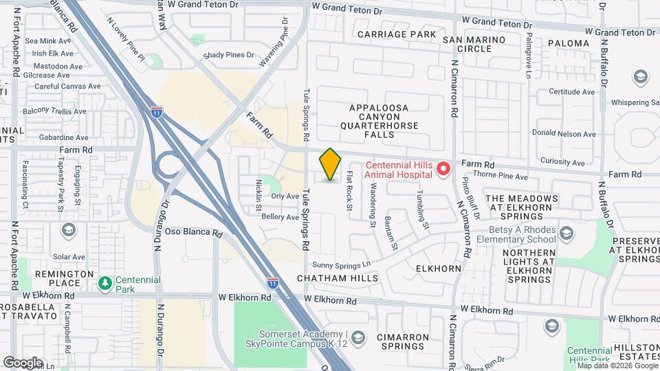 8327 Fort Hallock Ave Map and Location Details