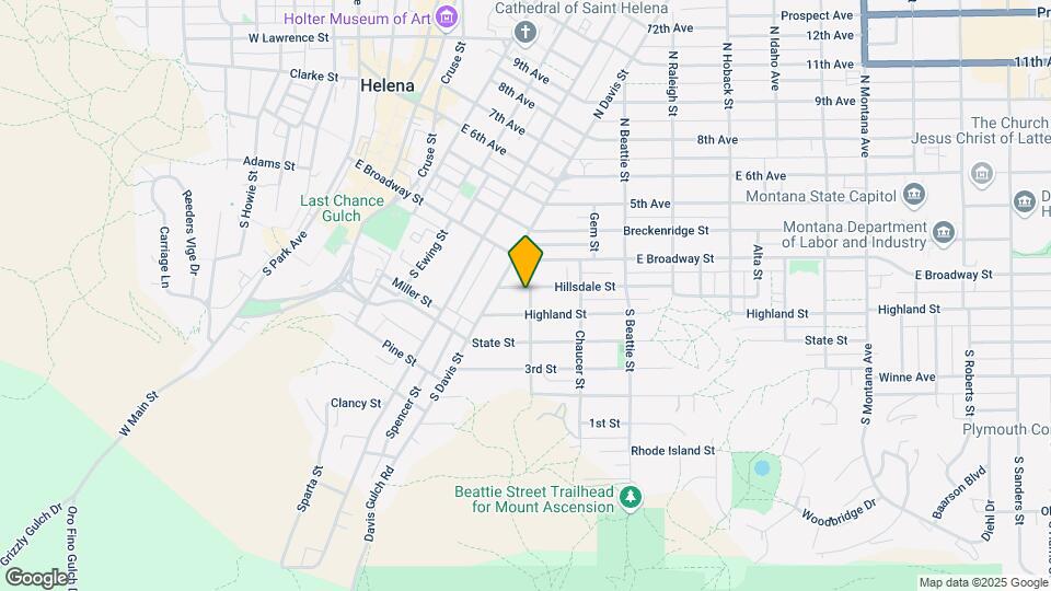 527 Hillsdale St Map and Location Details