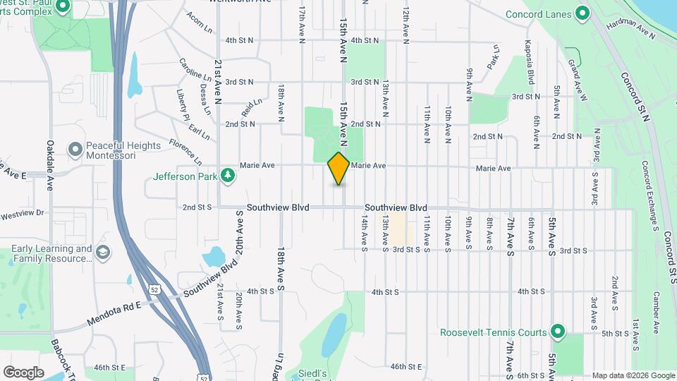 136 15th Ave S Map and Location Details