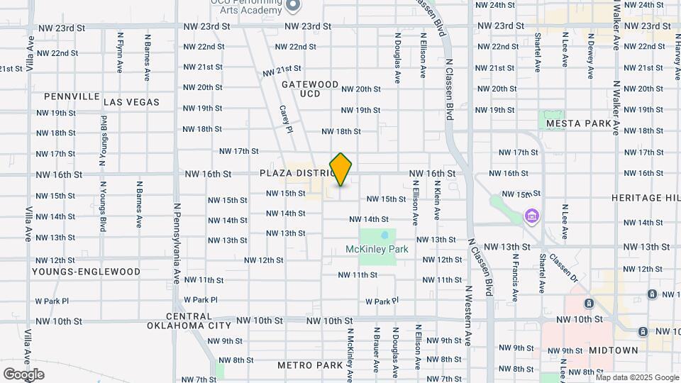 1614 N Marion Ave Map and Location Details
