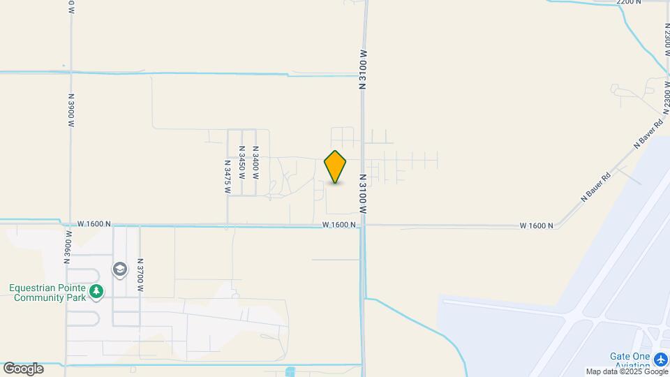 3186 W 1675 N Map and Location Details