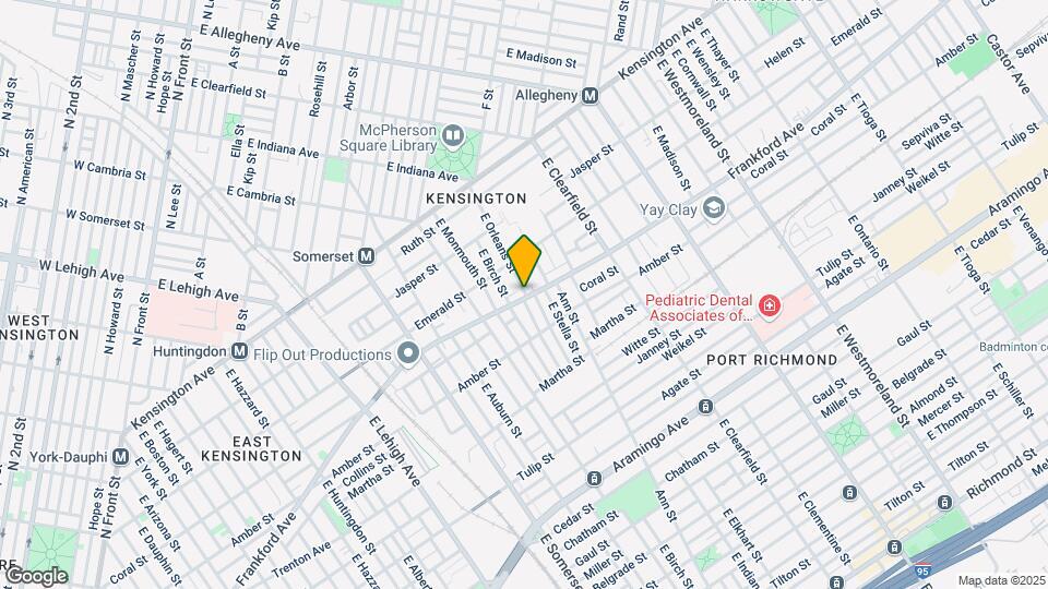 2958 Frankford Ave Map and Location Details