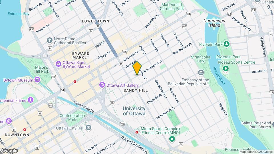 244 Wilbrod St Map and Location Details