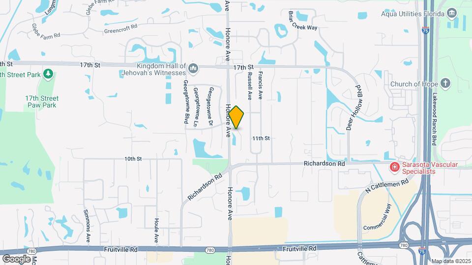 1106 Whitegate Ct Map and Location Details