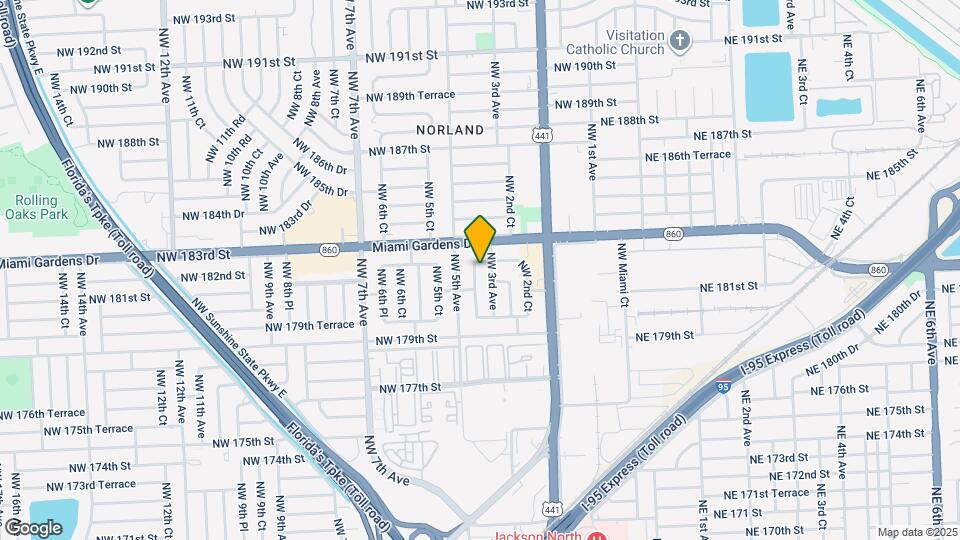 18201 NW 4th Ave Map and Location Details