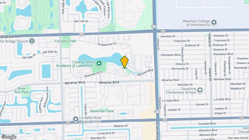 2301 SW 83rd Ave Map and Location Details