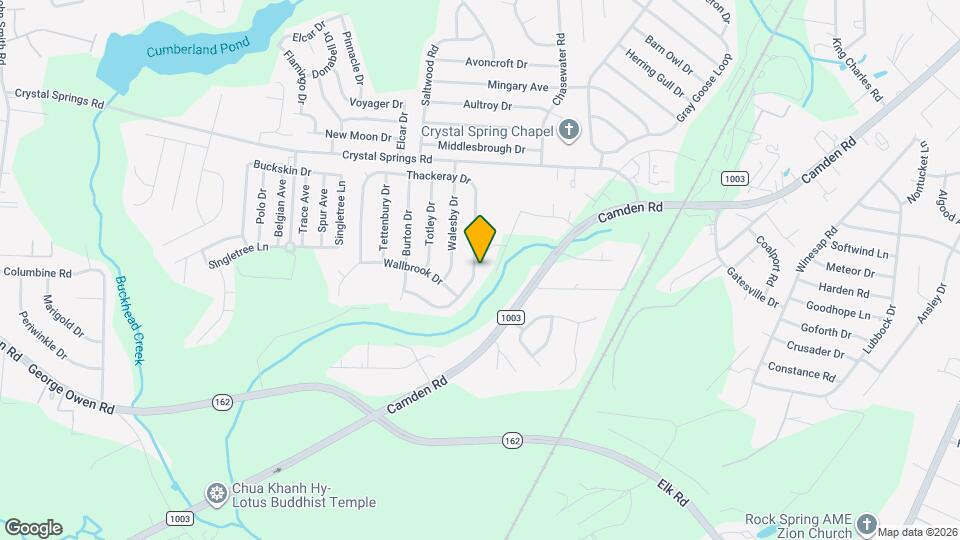 5128 Thackeray Dr Map and Location Details