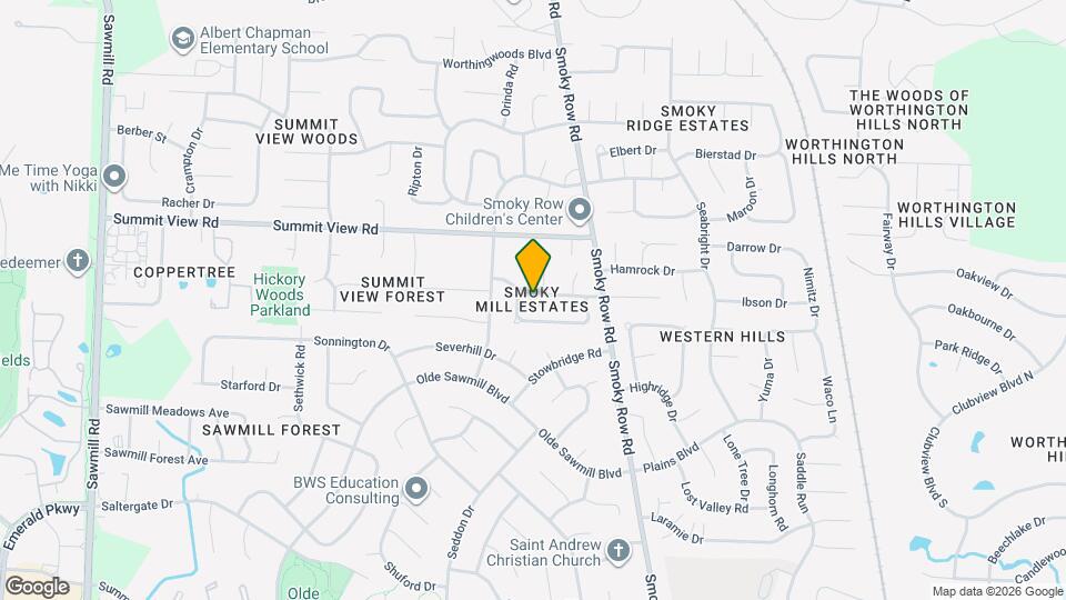2113 Smokymill Rd Map and Location Details