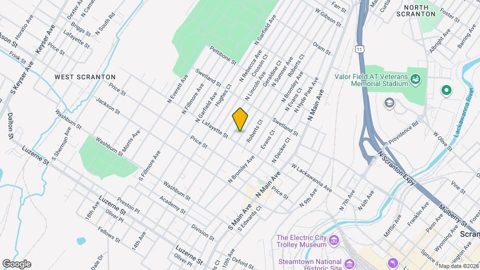 315 N Sumner Ave Map and Location Details