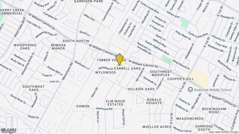 6907 Woodhue Dr Mapa y Detalles de la Ubicación