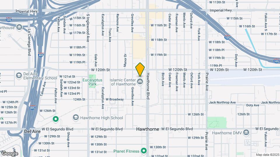 HAWTHORNE WAY Map and Location Details